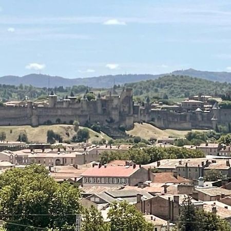Le Panoramique - Sublime Vue Sur La Cite Lägenhet Carcassonne Exteriör bild